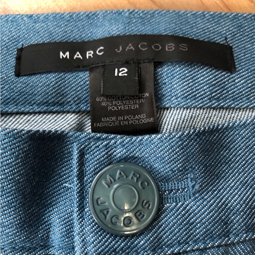 Marc Jacobs Light Blue Straight Leg Trouser Jeans 33L - Picture 9 of 9